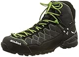 Salewa Herren MS ALP Trainer MID GTX Walking Shoe, Onyx/Pale Frog, 44 EU