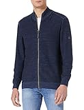 Camel Active Herren 4095225K22 Strickjacke, night blue, XXL