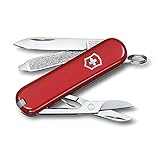 Victorinox, Taschenmesser, klein (7 Funktionen, Klinge, Nagelfeile, Schraubendreher 2.5 mm, Schere)