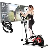 Sportstech CX608 Crosstrainer | Deutsches Qualitätsunternehmen | Ergometer + Video Events & Multiplayer App | mit Bluetooth kompatibler Konsole | Ellipsentrainer inkl. Pulsgurt & Tablet-Halterung