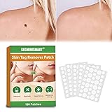 Skin Tag Removal Patches, Muttermal Entfernen, Hydrocolloid Patches, Mole Remover, Haut Tag Entferner Patch, Akne Pimple Patch, Akne Patches, Spot Repair Patches für Gesicht und Pflege,180 Patches