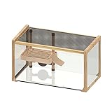 LLSS Streu Glas Terrarium Reptilien Amphibien Geeignet Insekten Lebensraum Angle Frösche Prärie Stil Fütterungsset