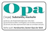 Aus Holz 20x30cm Opa Substantiv Maskulin Enkelkinder Liebt Geschichtenerzähler Ratgeber Witz Geduld Reparieren Handwerker Familie Kinder Spruch Tafel