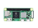 Waveshare Retrofited Raspberry Pi Zero 2 WH, 5 Times Faster 1GHz Quad-Core Arm Cortex-A53 CPU with WiFi Bluetooth 4.2 BLE with Pre-Solder Black Pinheader