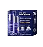 Institut Esthederm – Intensive Vitamin C² Doppelkonzentrat – Sofortige und langanhaltende Wirkung – Pigmentflecken, Verlust von Glanz, unregelmäßiger Teint – Duo-Set 2 x Flasche 10 ml