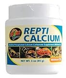 Zoo Med A33-3E Repti Calcium ohne D3, 85 g, Nahrungsergänzungsmittel für Reptilien und Amphibien - phosphorfrei!