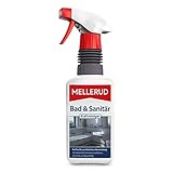 Mellerud Bad & Sanitär Kraftreiniger – Wirksames Spray gegen Kalk- & Wasserflecken im Badezimmer – 1 x 0,5 l