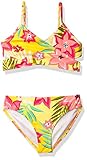 Kanu Surf Girls Beach Sport Wrap Around Bikini 2-Piece Swimsuit, Coral Reef Yellow, 16