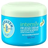 Penaten Intensiv Pflegecreme Gesicht & Körper 100ml / 24h Pflege für Babys / Feuchtigkeitsspendende Creme für trockene Haut, 100 ml