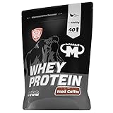 Mammut Nutrition Whey Protein, Iced Coffee mit echtem Kaffee, Molke, Eiweiß, Protein Shake, 1000 g