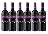 Cramele Recas | SCHWABEN WEIN Cabernet Sauvignon & Pinot Noir – Rotwein lieblich aus Rumänien | Weinpaket 6 x 0,75 L + 1 Kugelschreiber'Amigo Spirits' gratis