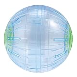 POPETPOP Hamster Renner Kunststoff Joggingball Spielzeug Igel Klar Grün Lustiges Kleines Spielzeug Haustier Spielen zum Training Praktisch Rund Bedarf Leiser Lauf cm Mini