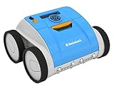 Steinbach Poolrunner Battery Pro, mit App-Steuerung, für Pools bis 32 m² Grundfläche, vollautomatisch, kabelllos, Akku-Betrieb, Leistung Circa 10 m³/h, 061206F11, Blau