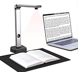 JOYUSING 14MP Buchscanner, Tragbarer High Definition Dokumentenscanner for A3, Mehrsprachige OCR, Konvertieren in PDF/Word/Text/Excel, Kompatibel mit Windows