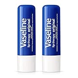 Vaseline Lip Therapy Das Original | Lippenbalsam | Doppelpack (1x 2 x 4.8g)