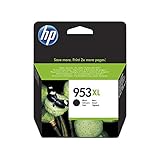 HP 953XL (L0S70AE) Original Druckerpatrone Schwarz mit hoher Reichweite für HP OfficeJet Pro 7720, 1 Stück (1er Pack)