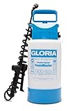 GLORIA FoamMaster FM 30 | Schaumsprüher | 3 L Foamer | Drucksprüher zur Autoreinigung | Austauschbare Schaumpatronen | 2 m Spiralschlauch