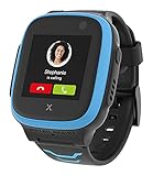 XPLORA X5 Play - wasserdichte Telefon Uhr für Kinder - 4G, Anrufe, Nachrichten, Schulmodus, SOS-Funktion, GPS, Kamera und Schrittzähler - 2 Jahre Garantie (BLAU)