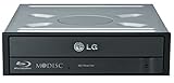 LG BH16NS55 16x2x12xBDRW 16x12x16xDVD+RW 16x6xDVD-RW 8xDVD+/-R DL Blu-ray SATA Bulk Black M-Disk mit Software Bus-Encryption