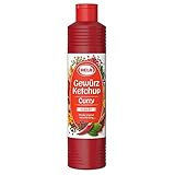 Hela Curry Gewürz Ketchup scharf, 800 ml