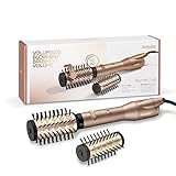 BaByliss Big Hair Dual Rotierende Warmluftbürste, mit Ionen-Technologie, 2 Aufsätze, Champagner, 33.2 x 6 x 6 cm, AS952E