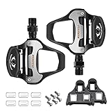 KOOTU Klickpedale 9/16 Universal Klickpedal Pedale Verriegelungspedale Sets für Rennrad Mountainbike Radfahren