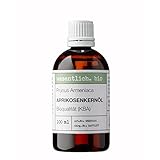 Aprikosenkernöl BIO kaltgepresst 100ml (Prunus Armeniaca) - 100% naturrein von wesentlich.