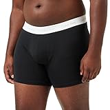 Calvin Klein Herren Boxershorts, 3er-Pack (E/S) Retroshorts, Black, XXL