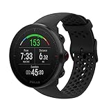 Polar Vantage M – Unisex Allround-Multisportuhr mit GPS und optischer Pulsmessung am Handgelenk – Laufen und Multisport-Training – Wasserdicht, leicht und modernste Technologie