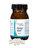 Piowald Sango Vital - Sango Meeres Koralle - 100 Vegi Kapseln mit Calcium und Magnesium