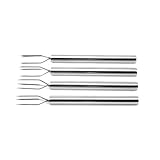 Weis Pellkartoffelgabeln Set, Edelstahl, Silber, 13 x 5 x 2 cm, 4-Einheiten