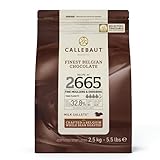 CALLEBAUT Receipe No. 2665 - Kuvertüre Callets, Vollmich Schokolade, 32,8 % Kakao 1 x 2500 G