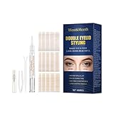 XIYINLI West&Month Double Eyelid Tapes Unsichtbare natürliche Double Eyelid Stickers Big Eye Dekoration Mesh Lace Eyelids Fibers