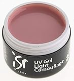 ISR Light UV Gel Camouflage Make Up Cover Rouge Natur Nude Honigeffekt Nagelgel 30ml