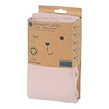 roba Spannbettlaken für Kindermatratzen 70 x 140 cm, Single Jersey, 100% Bio-Baumwolle, Rosa/Mauve, rosa, 300 g, 0262GJ226