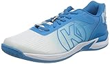 Kempa Damen Attack 2.0 Women Handballschuh, weiß/kempablau, 38.5 EU