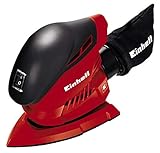 Einhell Multischleifer TH-OS 1016 (100 W, Schleiffläche 104 cm², Staubfangsack und Absaugadapter, Klett-Schleifpapier P120)