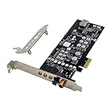 Xbsduih PCIe X1 CM8828 7.1CH E-Sports Video Live-Übertragung Soundkarte Soundkarte Glasfaser-Koaxial-Soundkartenmodul