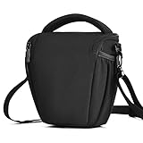 Kameratasche, CADeN DSLR / SLR Camera Sling Bag Schultertasche für Nikon Canon Sony Mirrorless Spiegelreflexkameras ( schwarz)