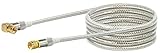 SCHWAIGER -9543- Satellitenkabel 5 m 110dB / 90° Winkel-Stecker/HDTV Antennen-Kabel/SAT-Kabel 75 Ohm/Koaxial-Kabel/TV-Kabel / 4-Fach geschirmt/robuste Vollmetallstecker/DVB-S, DVB-S2