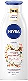 NIVEA Winter Moment Body Milk (400 ml), reichhaltige Body Lotion für trockene Haut, tiefenwirksame Winterpflege spendet 48h Feuchtigkeit