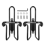 REEHUT Fahrrad Flaschenhalter Ultraleichter Robuster Aluminium Getränkehalter für Outdoor-Aktivitäten - 2er Pack