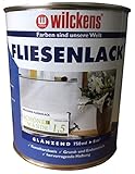 Wilckens Fliesenlack Anthrazitgrau glänzend 750 ml