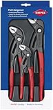 KNIPEX Cobra-Paket 00 20 09 V02 (SB-Karte/Blister), Mehrfarbig, Set of 3 (180mm 250mm & 300mm)