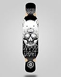 Wood Light Skateboard Longboard Decke, 46 x 10 Back to Bones Oliveira