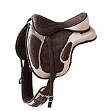 German Riding Sattel Expert - baumlos (braun-beige)