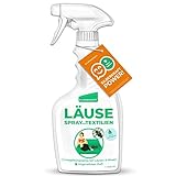 Silberkraft Läusespray für Textilien 2 x 500 ml, Umgebungsspray, Läuse-Ex-Spray für die Umgebung, Mittel gegen Läuse und Nissen, mit Zitronenduft