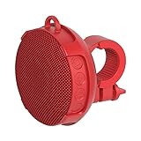 Tragbarer Lautsprecher Bluetooth-kompatibel 5.0 Moto-Lautsprecher wasserdichte Freisprecheinrichtung Stereo-Säulen-Motorrad MP3. Lautsprecher-Box Acoustics Sound Woofer ( Color : RED , Size : Medium )