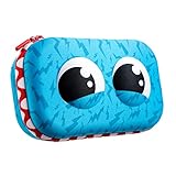 ZIPIT Wildings Federmäppchen für Jungs - etui für bis zu 60 Stifte, Maschinenwaschbar (Blau), 21 cm