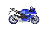 NASJAQ Modell-Bausatz 1/12 Für Yamaha YZF-R1 2021 Die Cast Motorrad Modell Spielzeug Fahrzeug Sammlung Shork-Absorber Off Road Autocycle Spielzeug Auto